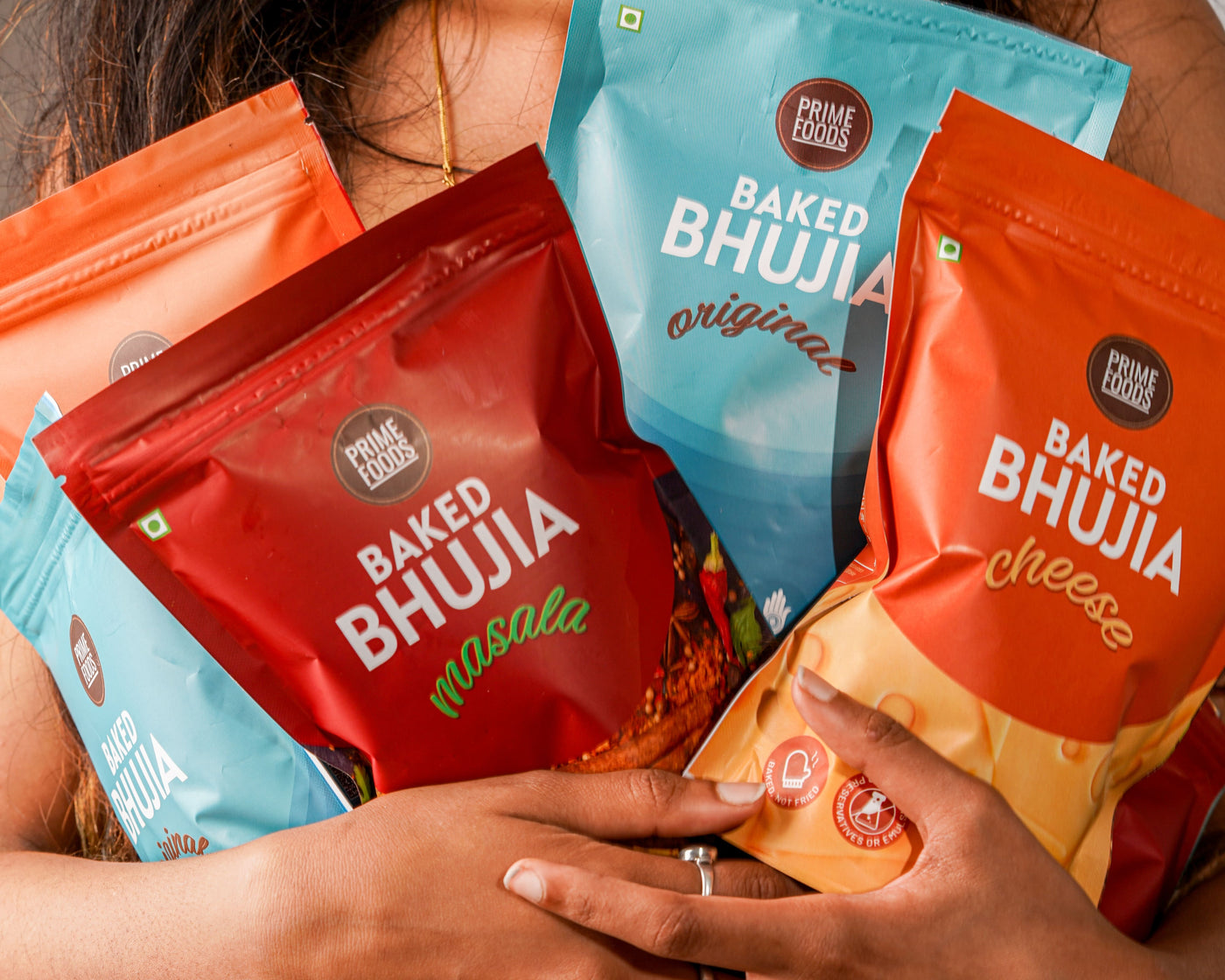 Baked Bhujia Assorted (75g) (Set of 3) (3x75g)