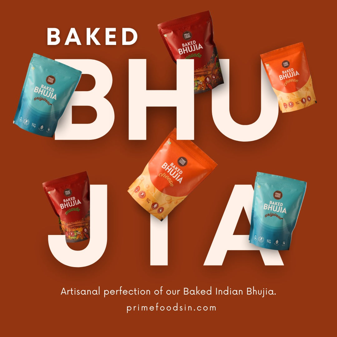 Baked Bhujia Assorted (75g) (Set of 6) (6x75g)