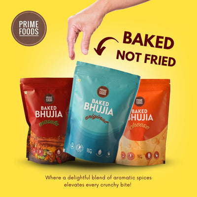 Baked Bhujia Assorted (75g) (Set of 6) (6x75g)