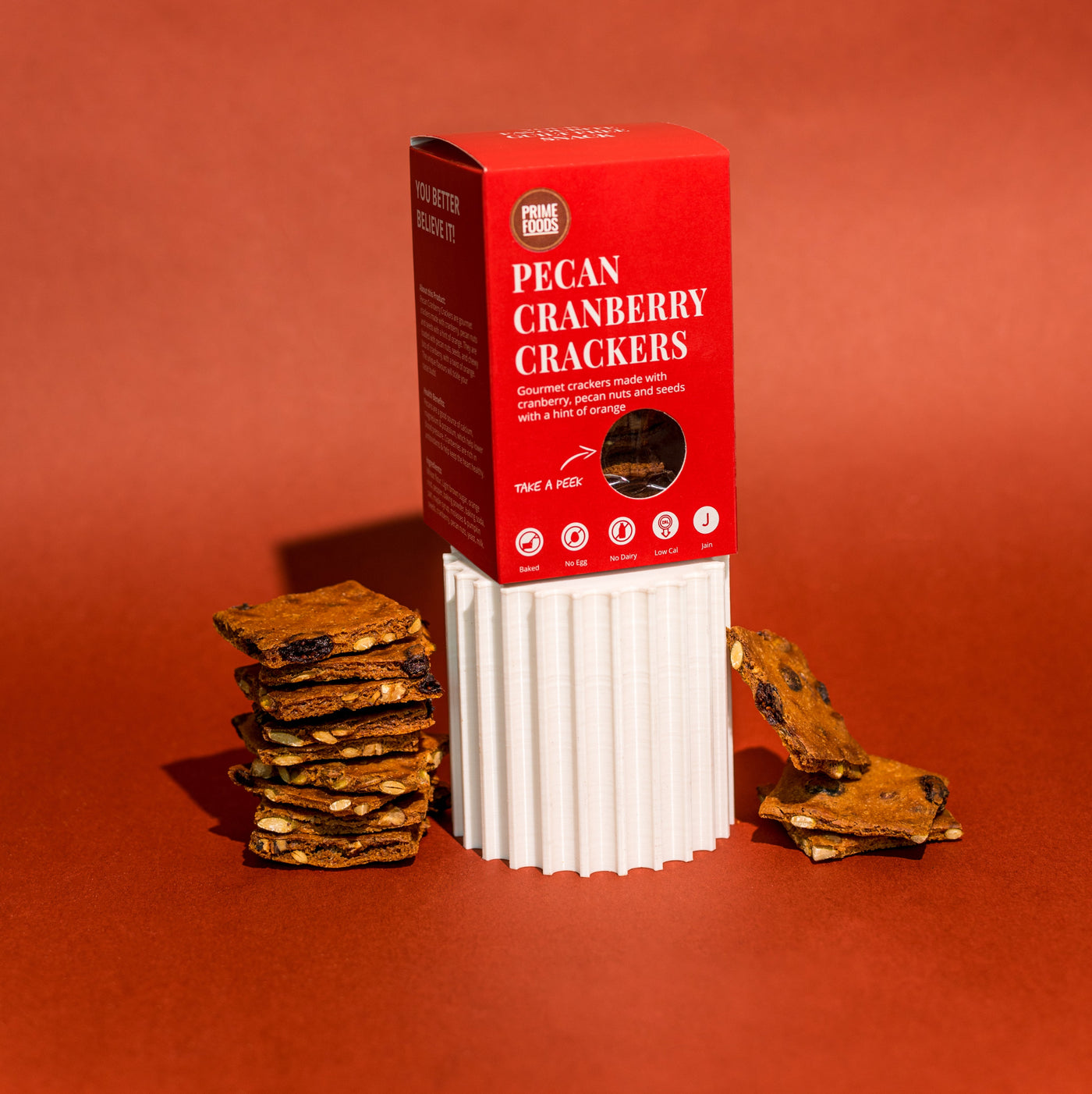 Pecan Berry Crackers - 120g