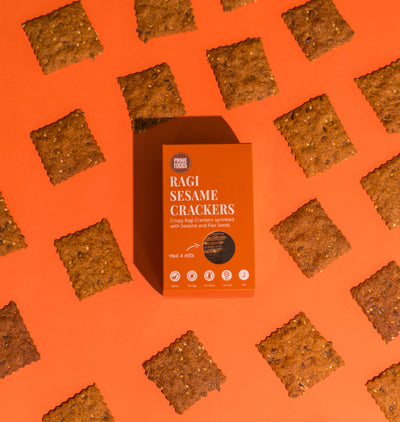Ragi Sesame Flaxers - 120g