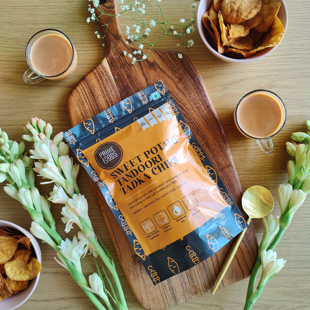 Tandoori Tadka Sweet Potato Chips - 70g Packs